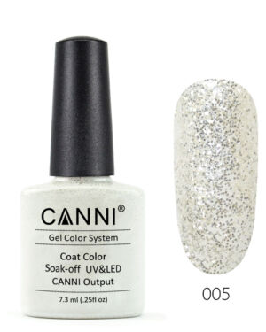 Canni 005 Light Silver Sequins 7.3ml