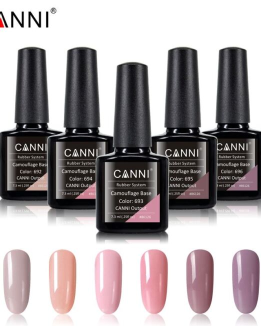 Canni Color Rubber Base Coat Gel