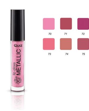 Quiz Metallic lip gloss