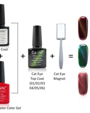 CANNI Top Coat Cat Eye 7.3ml