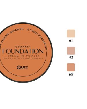 Quiz Foundation Compact cream to powder